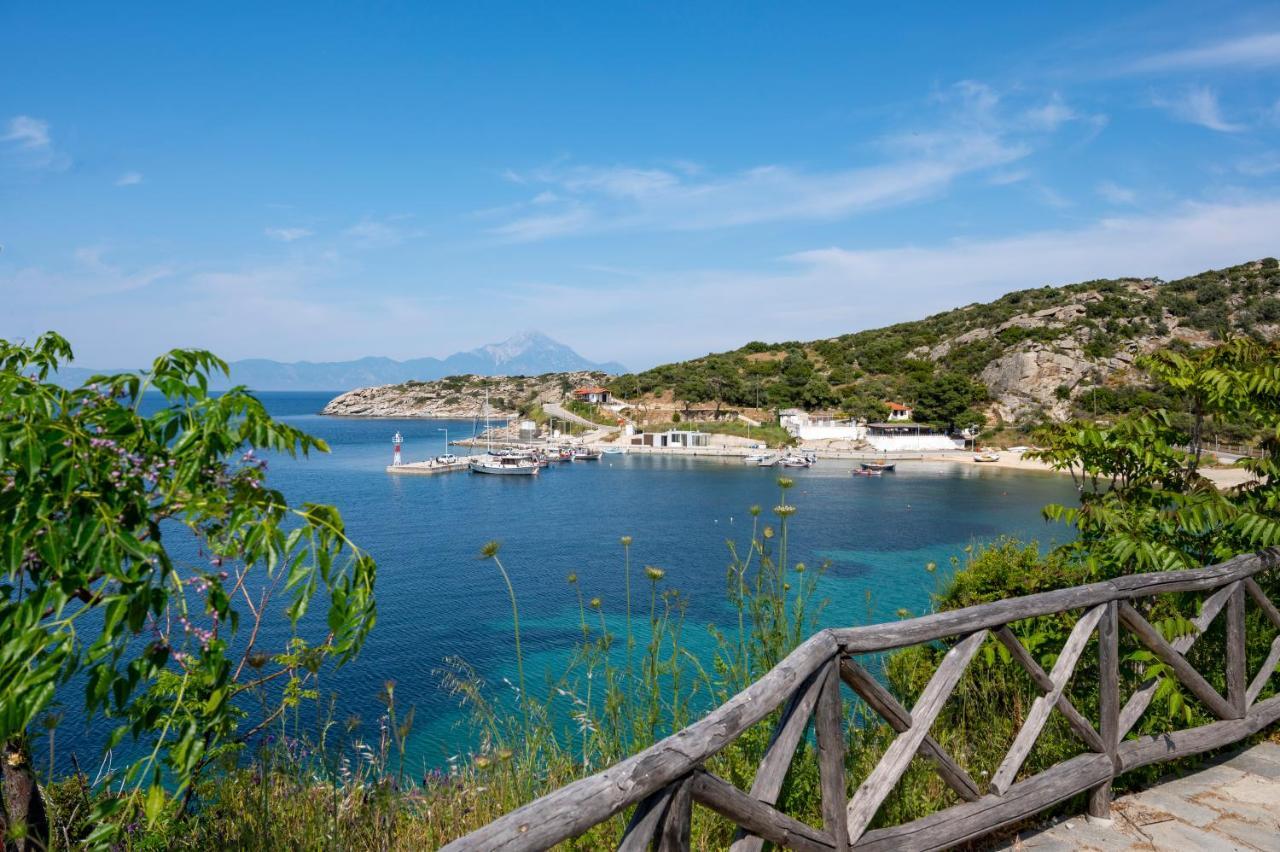 Athos View - Golden Fig Sykia Lodge Paralia Sikias Εξωτερικό φωτογραφία